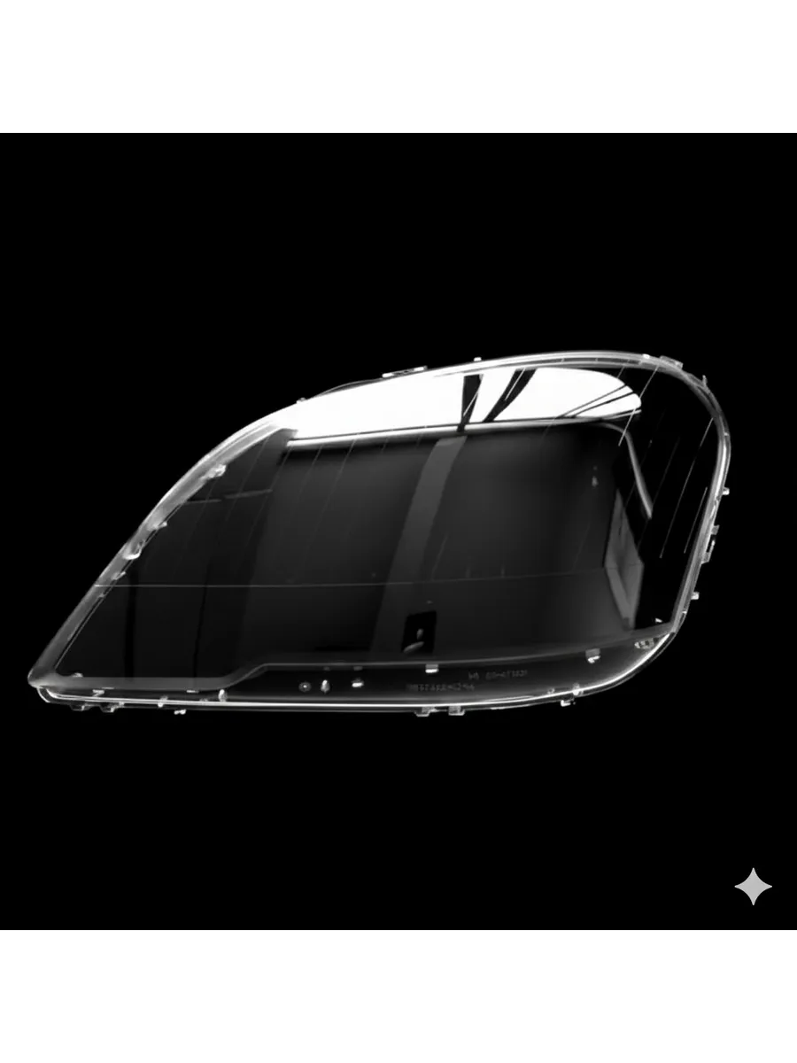 Стекло фары Mercedes-Benz ML-Class W164 2010-2011. Комплект